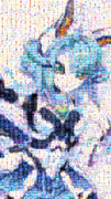 [ウマ娘] メカウマ娘 サティ モザイクアート