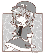 東方智霊奇伝しいたけ目モブ河童のファニーちゃん（仮称）