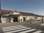 JR矢板駅の駅舎