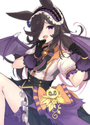 73日目　ハロウィンなライスちゃん