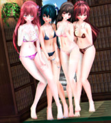 【今日のミクお姉さん】寄り添い合う お姉さん達…♡