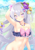【ブルーアーカイブ】水着の白洲アズサ