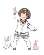 谷風『よっ！提督、がんばってるねー！』
