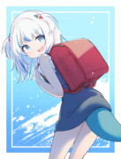 サメちゃん小学生