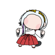 巫女服エーデルガルト　顔無し