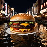 ダブルチーズバーガー