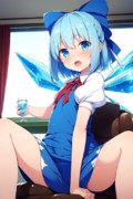 見せてくれないチルノさん