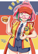 今だけダブチ食べ梅ちゃん