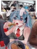 初音ミク　駅そば
