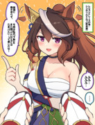 レジェンドレースの後：シンボリルドルフ(新衣装)