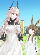テレジアとアーミヤ