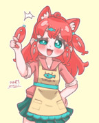 頭に生えてる魚