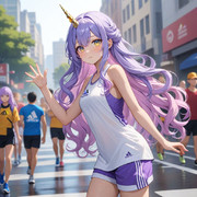 昨日はマラソンだったので折角だしニコ様に走って貰ったｗ ②