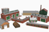【MMDアクセサリ配布あり】きかんしゃトーマス 建物詰め合わせ