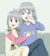 帆立姉貴と鞠知姉貴