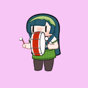 【GIF】でっけぇドラムを叩く東北ずん子