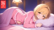 頭痛で具合が悪くてベッドで寝てるジータちゃん