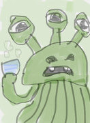 お茶漬け星人