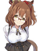 私服まーちゃん描いた。