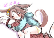 トレーナーで暖を取っちゃっタイシン