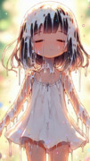 溶かした白チョコ【AI】