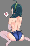 ずん子ちゃんが背中を見せてくれるだけ