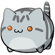 【素材】サバトラ猫・茶目・マップ隠し・透過素材・上からライティング【フリー素材処くらげや】