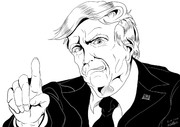第45及び47代アメリカ合衆国大統領ドナルド・トランプ