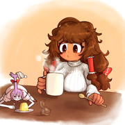 最近の朝はホットココア