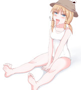 白スク諏訪子