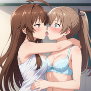 クマのスキンシップ