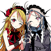 サイカさんとぽーくりさんファンアート