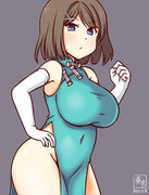 わんどろチャイナドレスの摩耶様