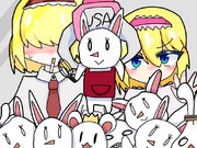 ふわふわうさぎちゃん