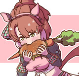 私だって食べたい……