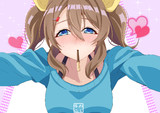 近江遥withポッキーゲーム