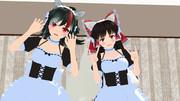 狼メイドと狐メイド