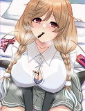 峯雲ちゃんとポッキーゲーム