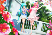 【今日のYYBルカさん】今日も常春の楽園で出会う二人…♡