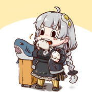 エネルギー補給中