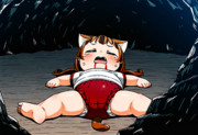 あんげぇぇぇえぇぇ！あたちのおまんちょうちとられちゃったにゅわああぁぁん！たちけてえぇぇぇえ！