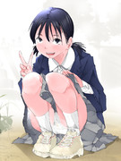 ワンポイント女子