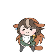 おにぎり握る（シンボリルドルフ