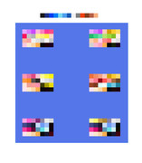 ドット絵 「プリティーシリーズのアイプリ」 6色 修正版 WB エックス ロックマンX風 SFC