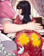 【支援絵】お仕置き中