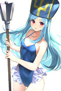 水着な僧侶さん