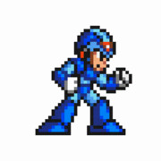 ドット絵GIF 「エックス」 SFC (2)