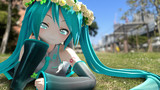 ミクさんと公園へお出かけ♬.*ﾟ