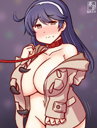 わんどろダッフルコートのうしおっぱい