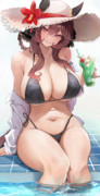 水着ジェンティルドンナさん